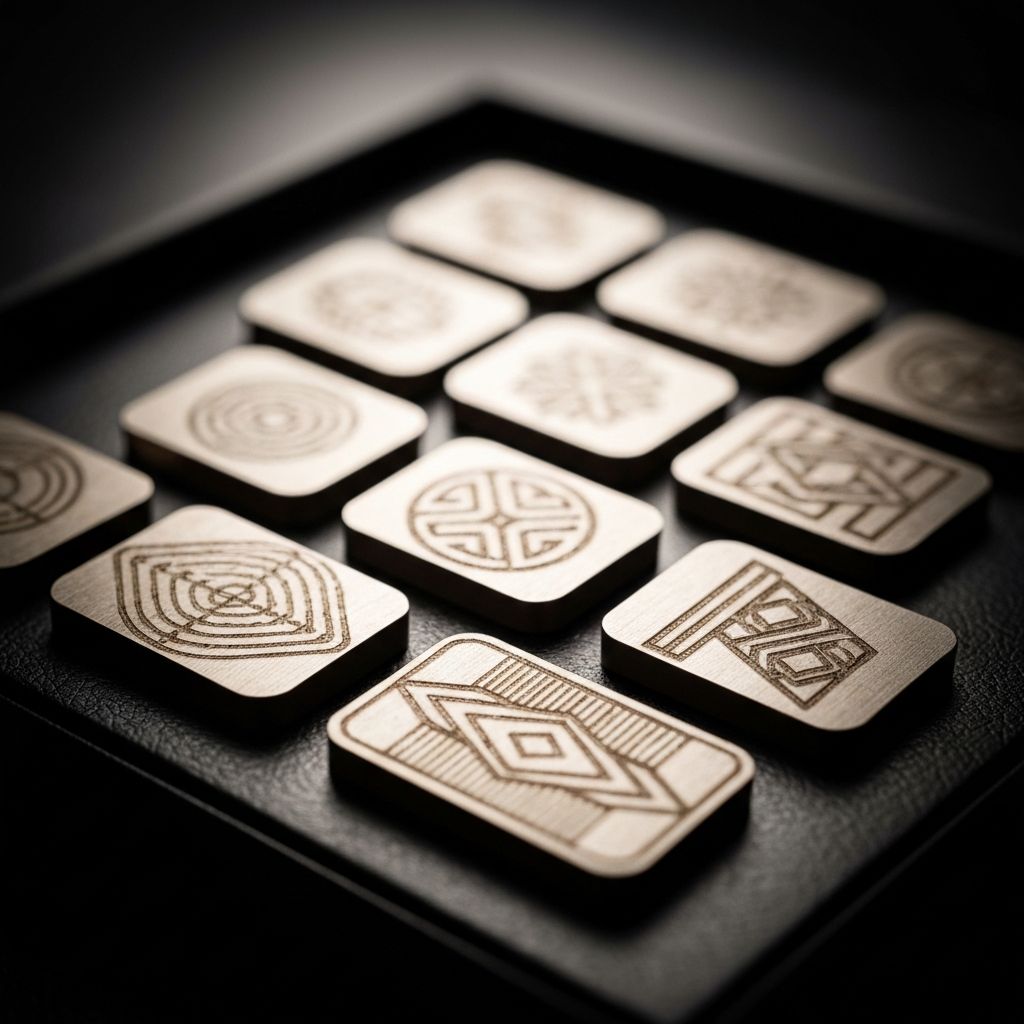 Engraved Ball Marker Set (3-Pack) - laser engraved golf club