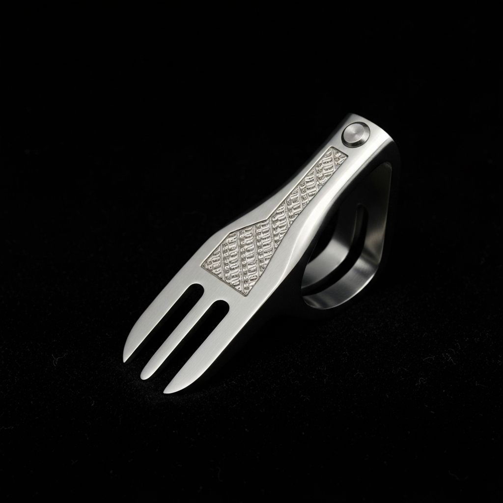 Custom Divot Tool - laser engraved golf club